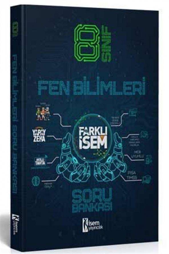 8.sınıf Farklı Isem Fen Bilimleri Soru Bankası ürün görseli 1