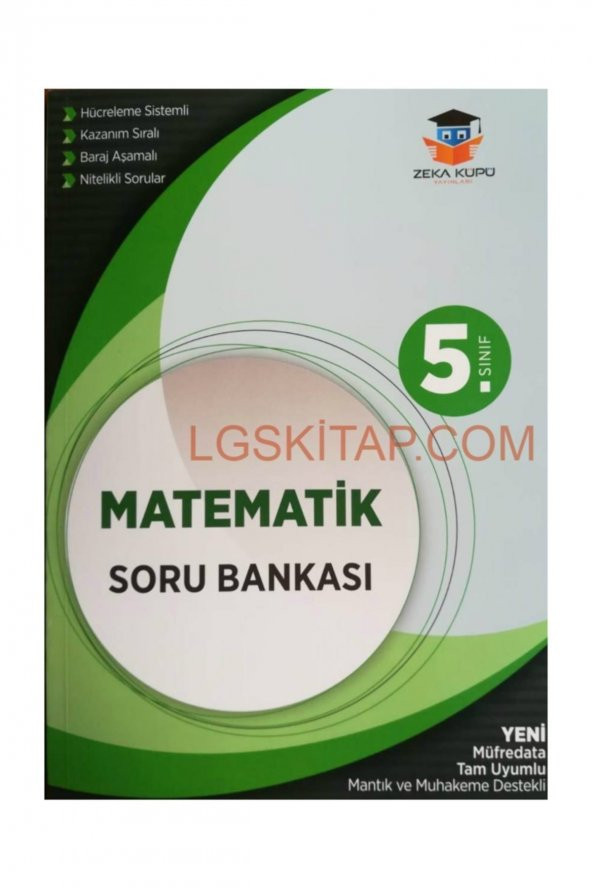 5. Sınıf Matematik Soru Bankası Zeka Küpü Yayınları ürün görseli 1