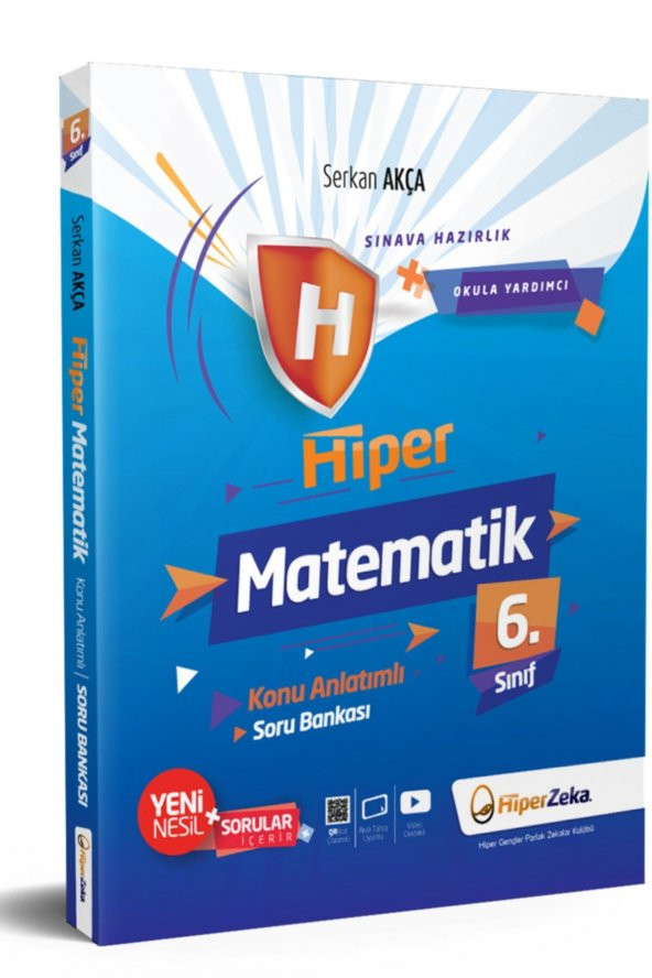 6. Sınıf Hiper Matematik Konu Anlatımlı & Soru Bankası 2022 ürün görseli 1