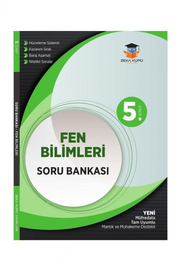 5. Sınıf Fen Bilimleri Soru Bankası Zeka Küpü Yayınları ürün görseli 1