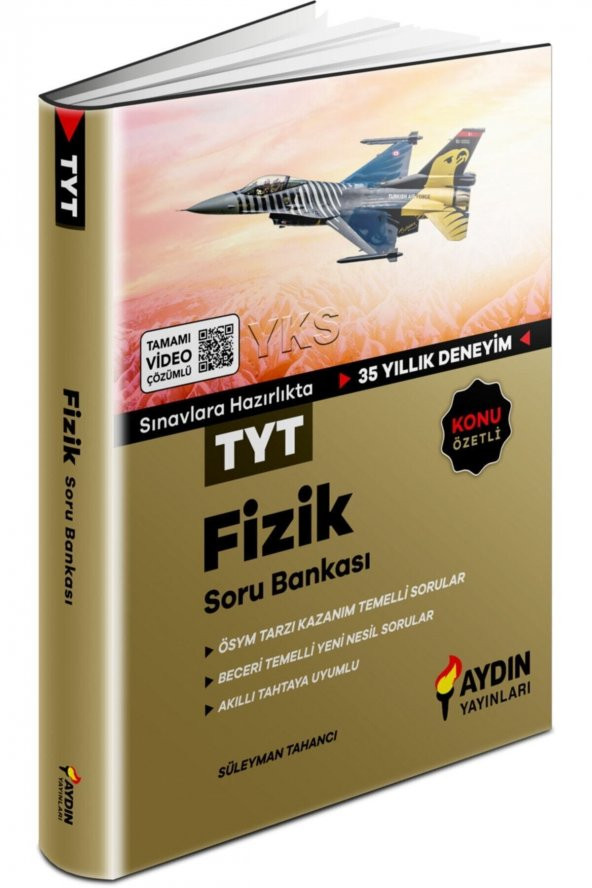 Aydın Yayınları Yks Tyt Fizik Soru Bankası ürün görseli 1