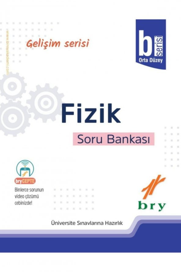 Bry (Birey) Yayınları Gelişim Serisi Fizik B Soru Bankası ürün görseli 1