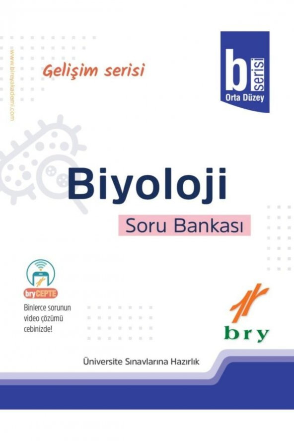 Biyoloji B Serisi Orta Düzey Soru Bankası Birey Eğitim Yayınları ürün görseli 1