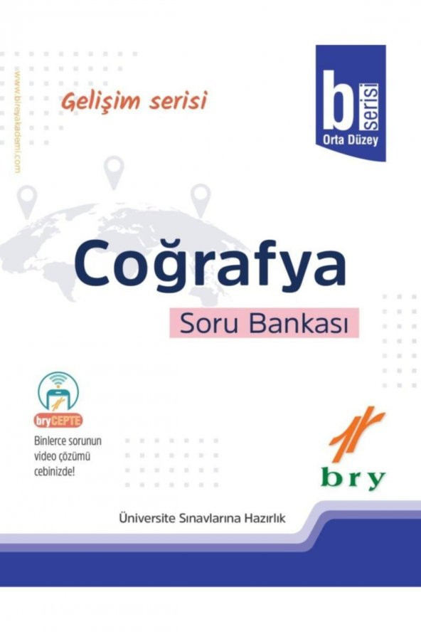Coğrafya B Serisi Orta Düzey Soru Bankası Birey Eğitim Yayınları ürün görseli 1