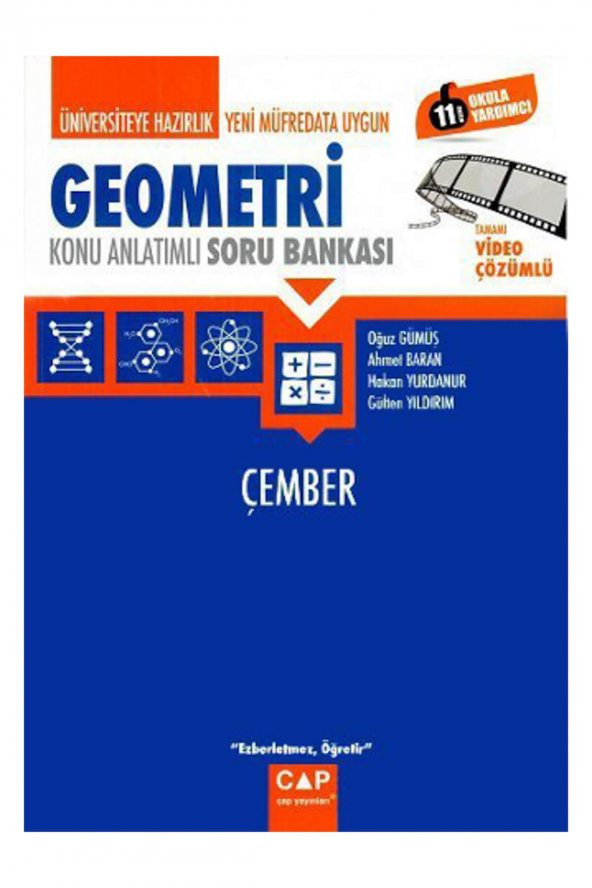 Çap Geometri Çember Konu Anlatımlı Soru Bankası ürün görseli 1