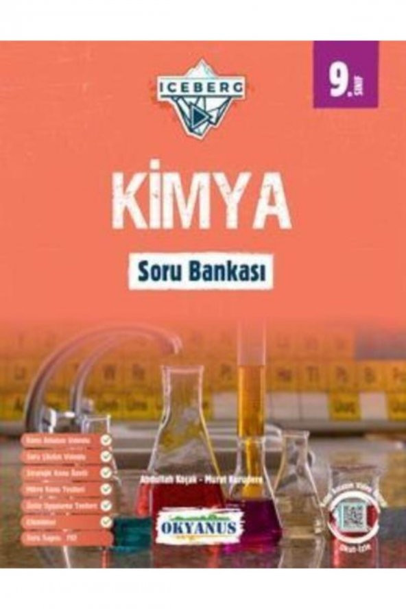 9.Sınıf Iceberg Kimya Soru Bankası Okyanus Yayınları ürün görseli 1