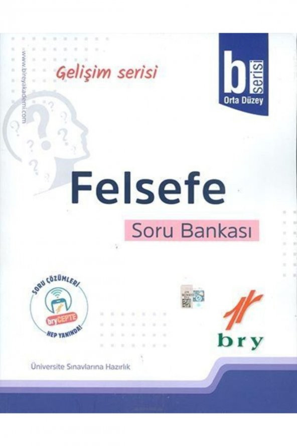 Gelişim Serisi Felsefe B Soru Bankası ürün görseli 1