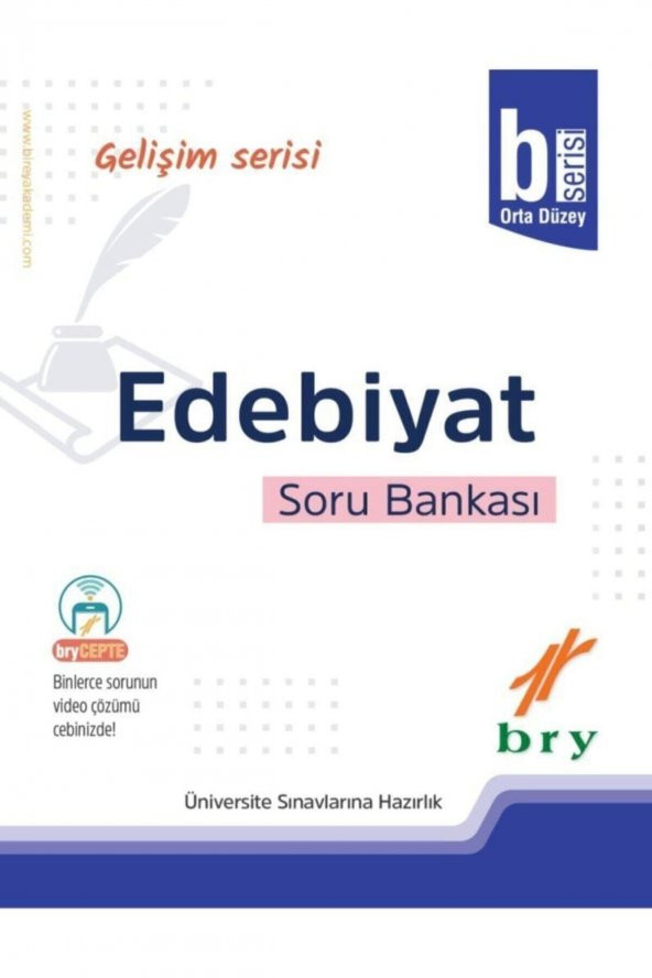 Gelişim Serisi Edebiyat B Soru Bankası ürün görseli 1