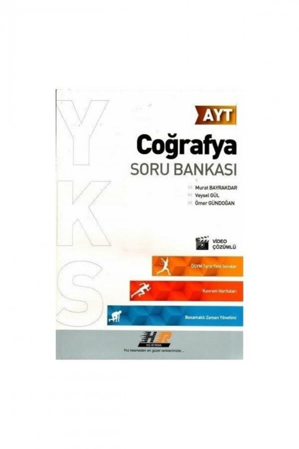 Hız Ve Renk Ayt Coğrafya Soru Bankası ürün görseli 1