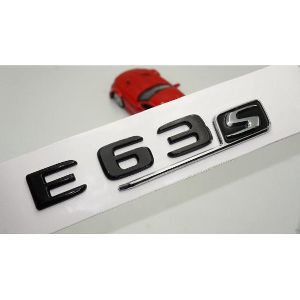 E 63S Bagaj Parlak Siyah ABS 3M 3D Yazı Logo ürün görseli 1