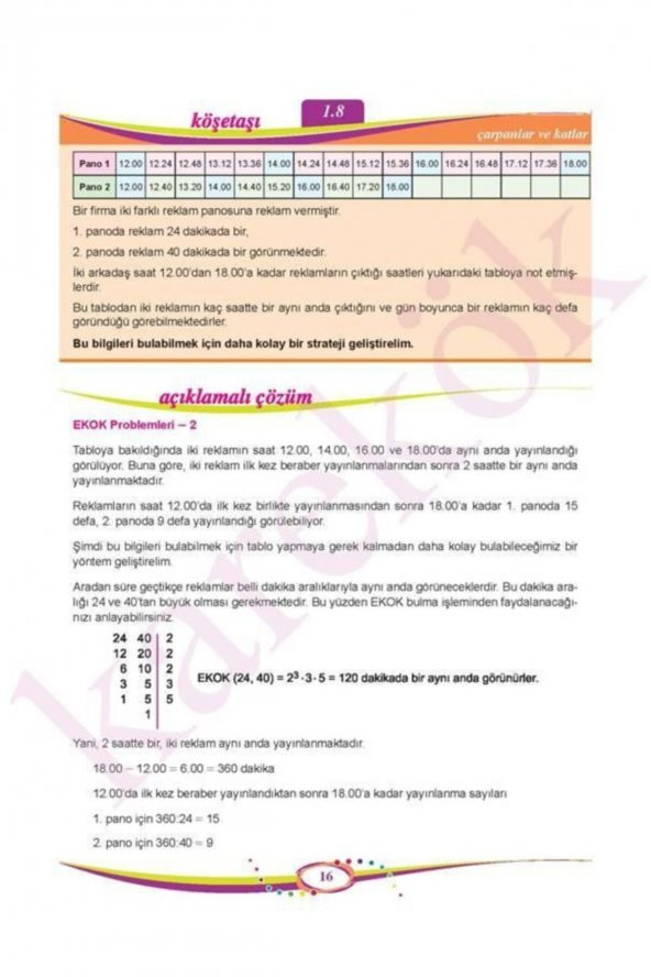 Karekök 8.Sınıf MPS Matematik Konu Anlatımı ve Soru Çözümü ürün görseli 1