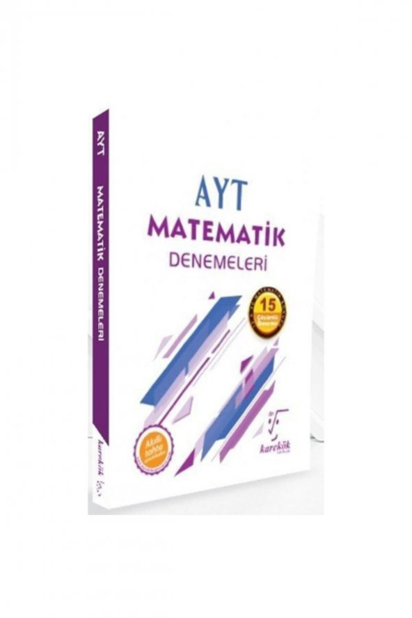Karakök Yayınları Ayt Matematik 15 Li Çözümlü Deneme ürün görseli 1