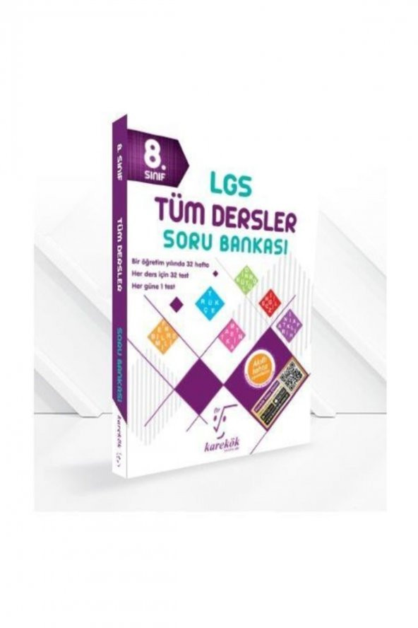 Karekök 8.sınıf Tüm Dersler Soru Bankası ürün görseli 1