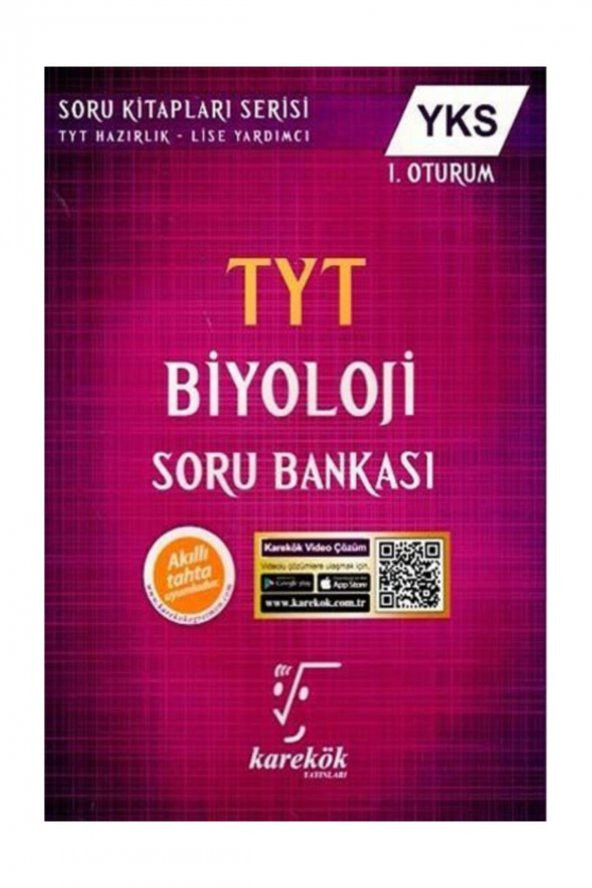 Karekök TYT Biyoloji Soru Bankası ürün görseli 1