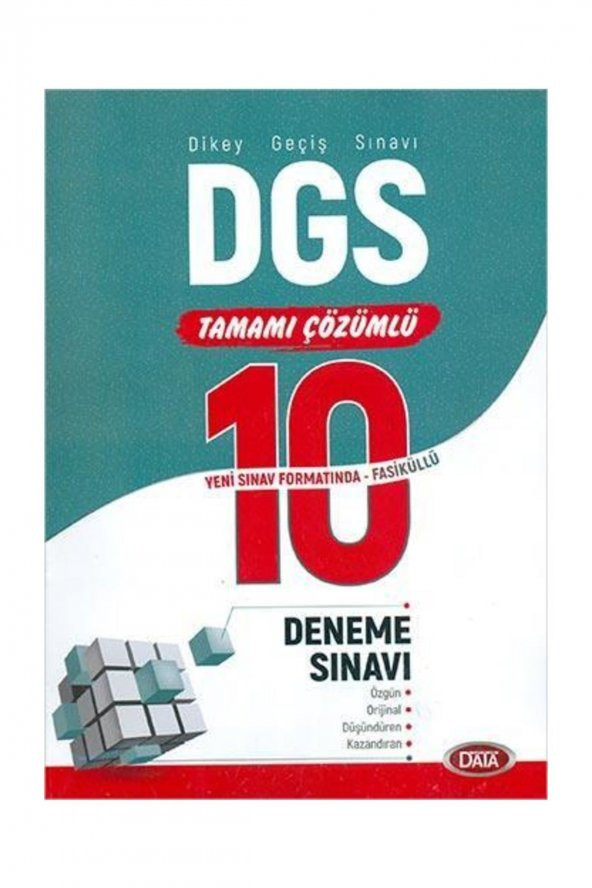 Data Yayınları DGS Tamamı Çözümlü 10 Fasikül Deneme Sınavı ürün görseli 1