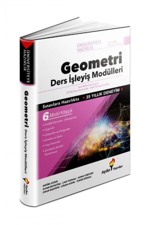 TYT AYT Geometri Ders İşleyiş Modülleri Aydın Yayınları ürün görseli 1