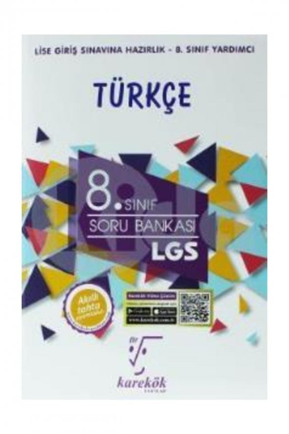 Karekök Yayınları 8.Sınıf Lgs Türkçe Soru Bankası ürün görseli 1