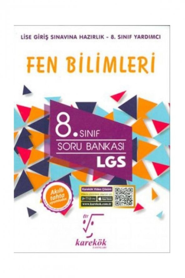 Karekök Yayınları 8. Sınıf LGS Fen Bilimleri Soru Bankası ürün görseli 1