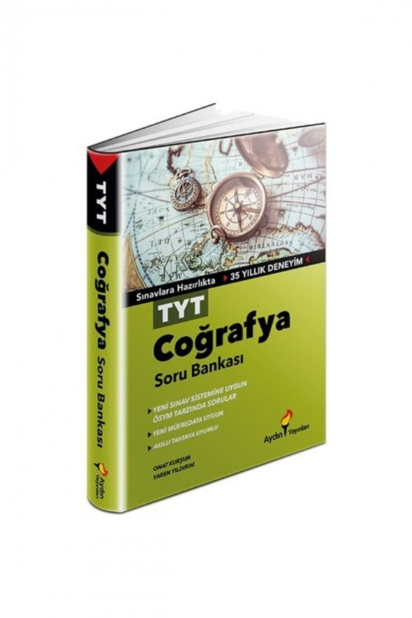 TYT Coğrafya Soru Bankası Aydın Yayınları ürün görseli 1
