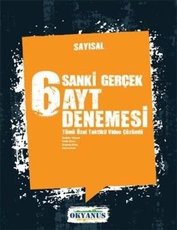 Okyanus 6 AYT Sayısal Denemesi Okyanus Yayınları ürün görseli 1