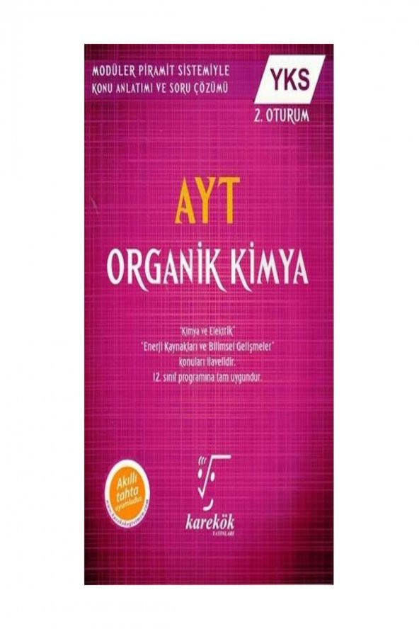 AYT Organik Kimya Konu Anlatımlı Karekök Yayınları ürün görseli 1