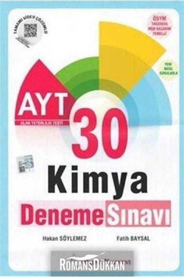 AYT Kimya 30 Deneme Palme Yayınları ürün görseli 1