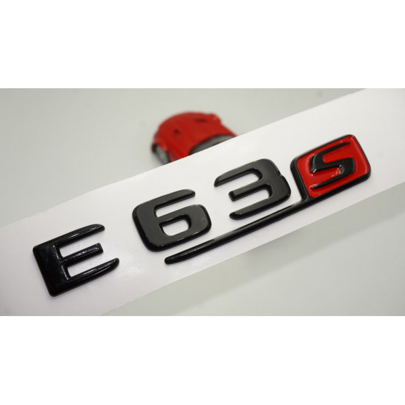 E 63S Bagaj Parlak Siyah ABS 3M 3D Yazı Logo ürün görseli 1