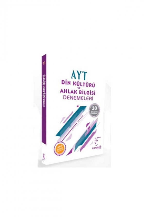 Karekök Yayınları AYT Din Kül.Ve Ahlk.Bilgisi Denemeleri Kitabı ürün görseli 1