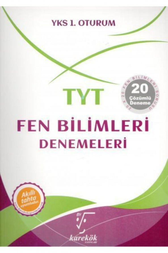 Karekök Yayınları TYT Fen Bilimleri Denemeleri ürün görseli 1