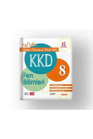 Kazanım Kavrama Denemeleri 8 Fen Bilimleri (42 Fasikül) Kurmay Yayınları 2022 ürün görseli 1