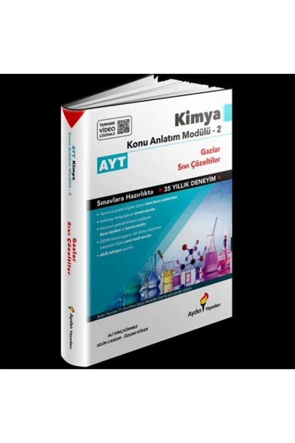Ayt Kimya Konu Anlatım Modülü 2 (gazlar-sıvı Çözeltiler) ürün görseli 1
