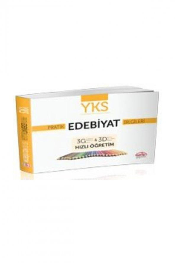 Editör AYT Pratik Edebiyat Bilgileri 3G 3D-YENİ ürün görseli 1