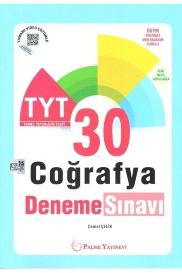 Palme Yayınları Tyt Coğrafya 30 Deneme Sınavı ürün görseli 1