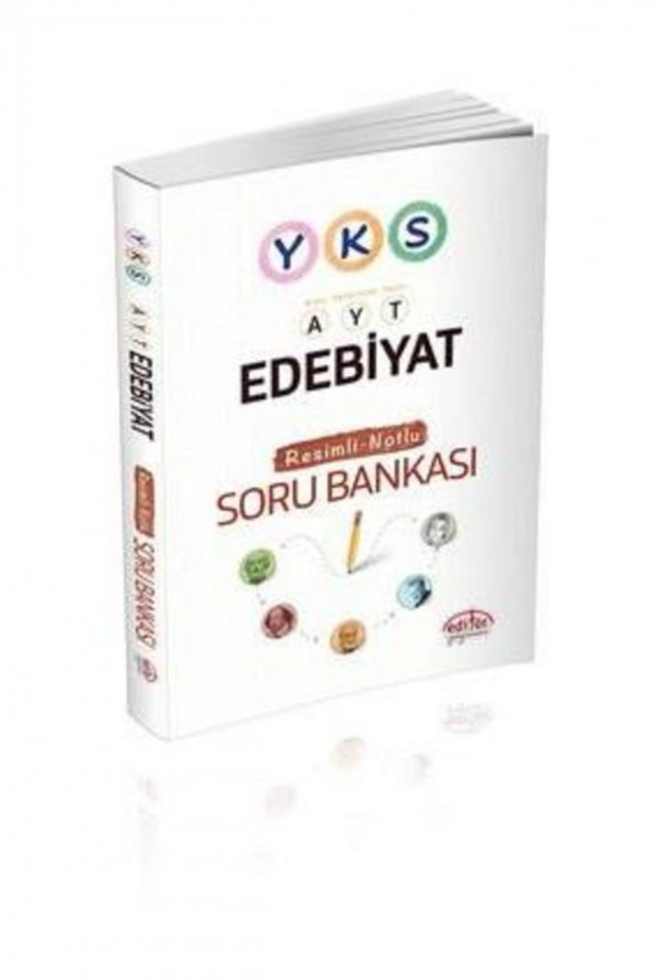 Editör AYT Edebiyat Resimli Notlu Soru Bankası ürün görseli 1