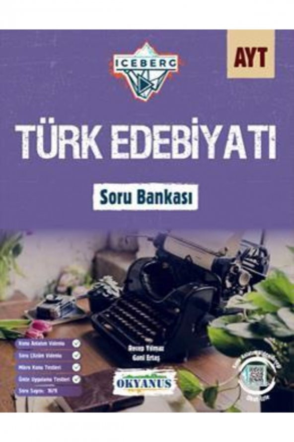 Okyanus YayınlarıTürk Edebiyatı Soru Bankası Ayt Iceberg ürün görseli 1