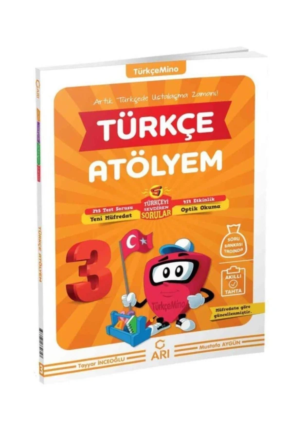 3. Sınıf Türkçemino Akıllı Türkçe Atölyem ürün görseli 1