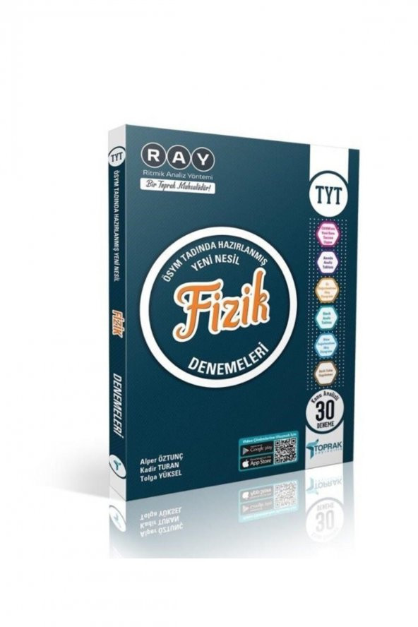 Toprak Yayınları Tyt Fizik Konu Analizli 30 Deneme ürün görseli 1