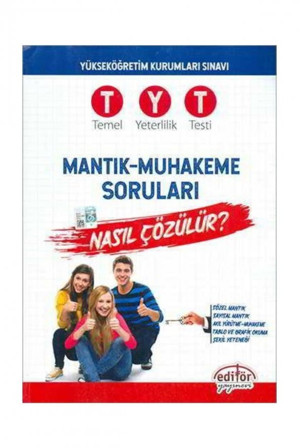 Editör Yayınlar Tyt Mantık Muhakeme Soruları Nasıl Çözülür ürün görseli 1