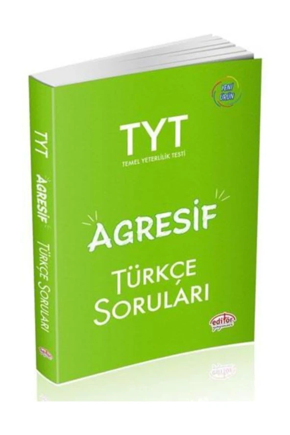 Editör Yayınları TYT Agresif Türkçe Soruları ürün görseli 1