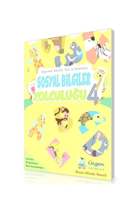 4 Sınıf Sosyal Bilgiler Yolculuğu Üçgen Yayınları ürün görseli 1