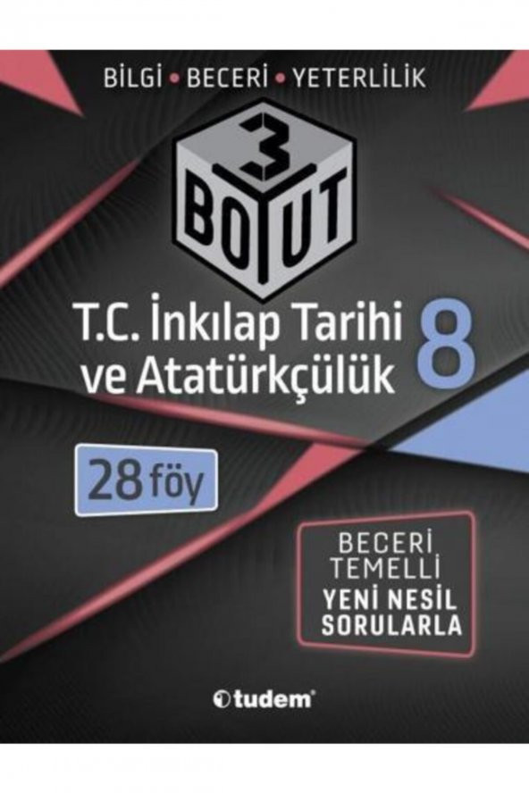 Tudem 8. Sınıf Lgs 3 Boyut Inkılap Tarihi 28 Föy Soru Bankası ürün görseli 1