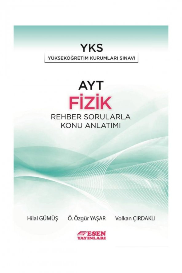 ESEN AYT FİZİK REHBER SORULARLA KONU ANLATIMI ürün görseli 1