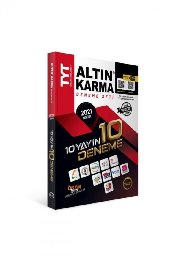TYT 10 Farklı Yayın 10 Farklı Deneme Altın Karma ürün görseli 1