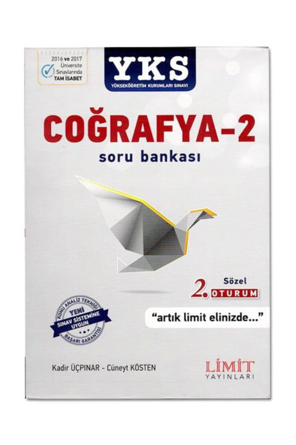 LİMİT COĞRAFYA-2 SORU BANKASI ürün görseli 1