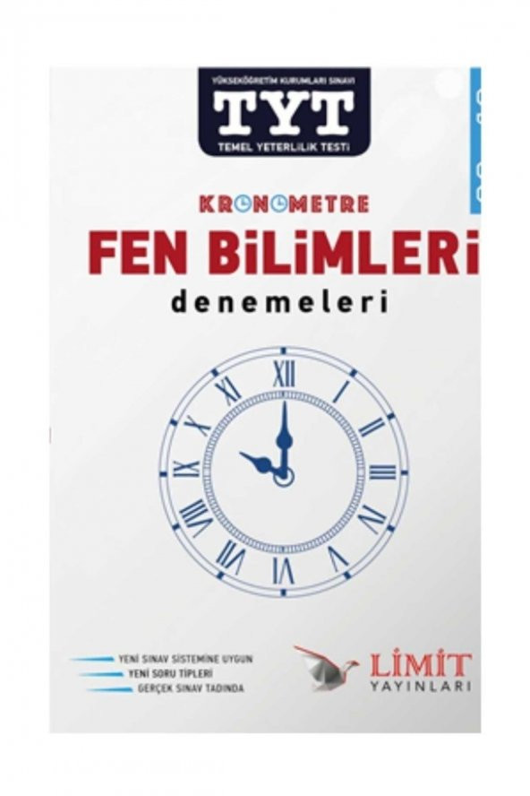 LİMİT KRONOMETRE TYT FEN BİLİMLERİ DENEMELERİ ürün görseli 1
