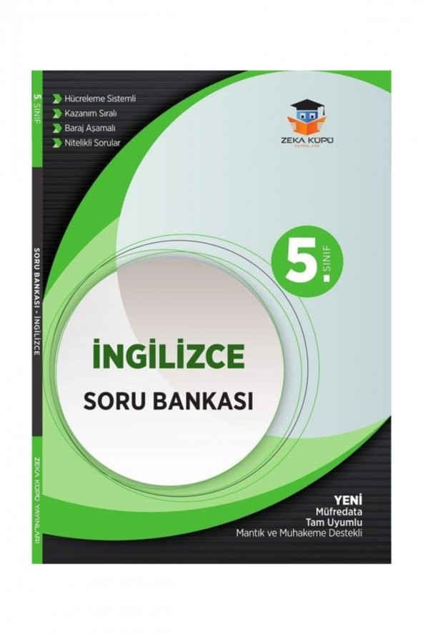 5. Sınıf İngilizce Soru Bankası Zeka Küpü Yayınları ürün görseli 1