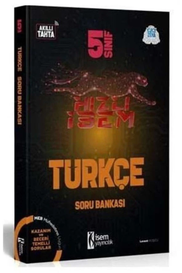 2021 5. Sınıf Hızlı Isem Türkçe Soru Bankası ürün görseli 1