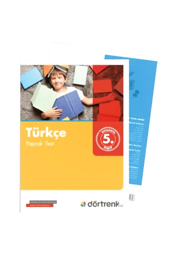 5 Sınıf Türkçe Yaprak Test Dörtrenk Yay ürün görseli 1