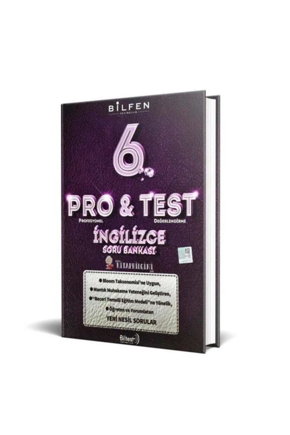 6. Sınıf Pro & Test Ingilizce Soru Bankası ürün görseli 1