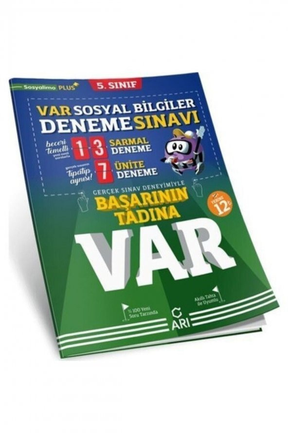 5. Sınıf Sosyal Bilgiler Var Deneme Sınavı ürün görseli 1